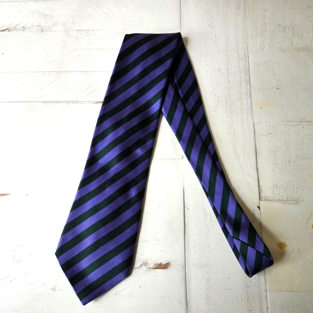 Beecroft & Bull, Echo Necktie, 100% Silk, Made In Italy